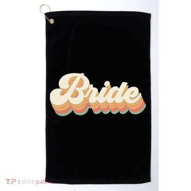 Team Bride Vintage Bachelorette Party Golf Towel