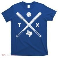 Texas Baseball Vintage Sport T-Shirt thumb 0