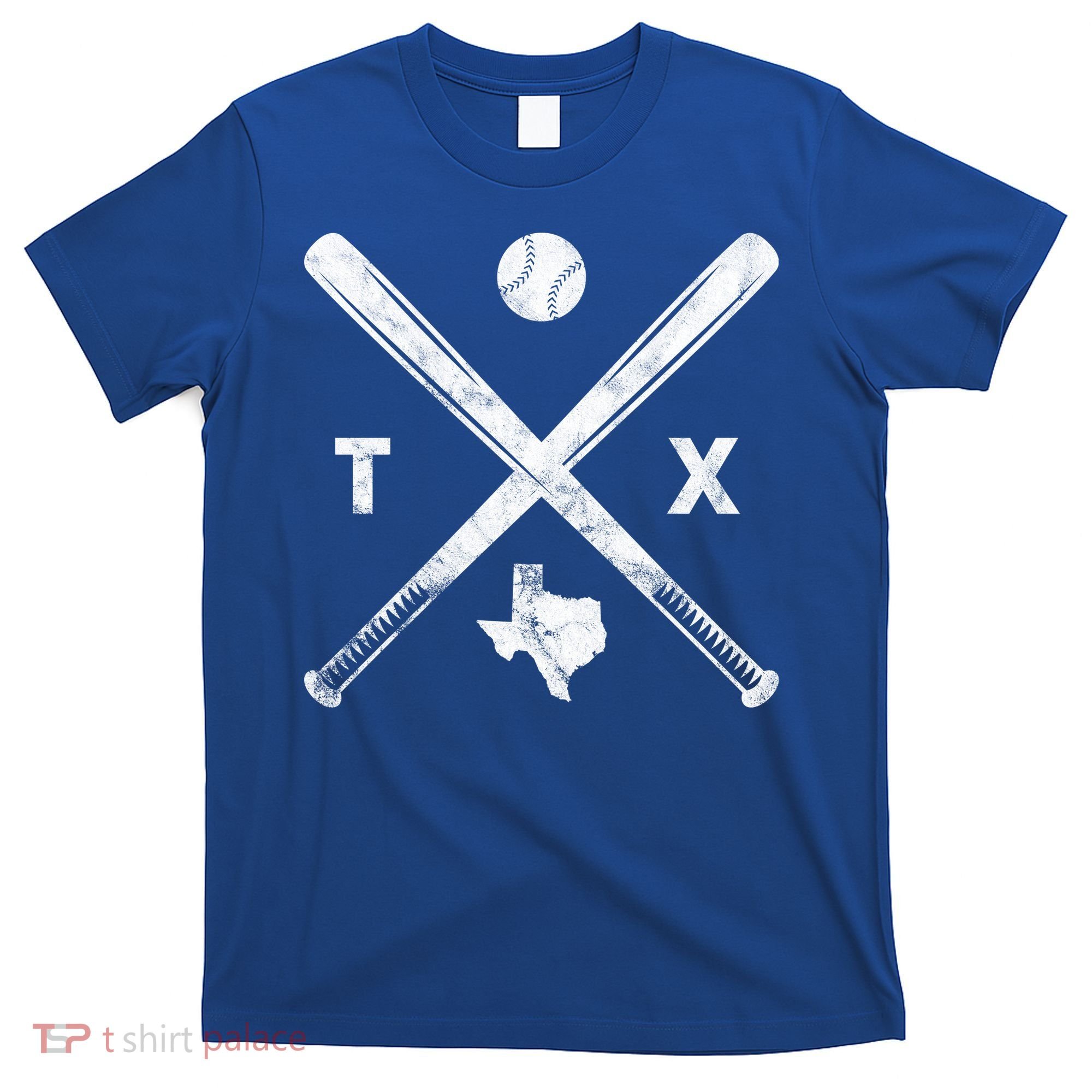 Texas Baseball Vintage Sport T-Shirt