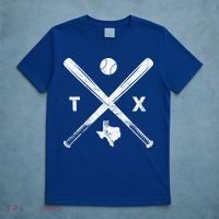 Texas Baseball Vintage Sport T-Shirt thumb 5