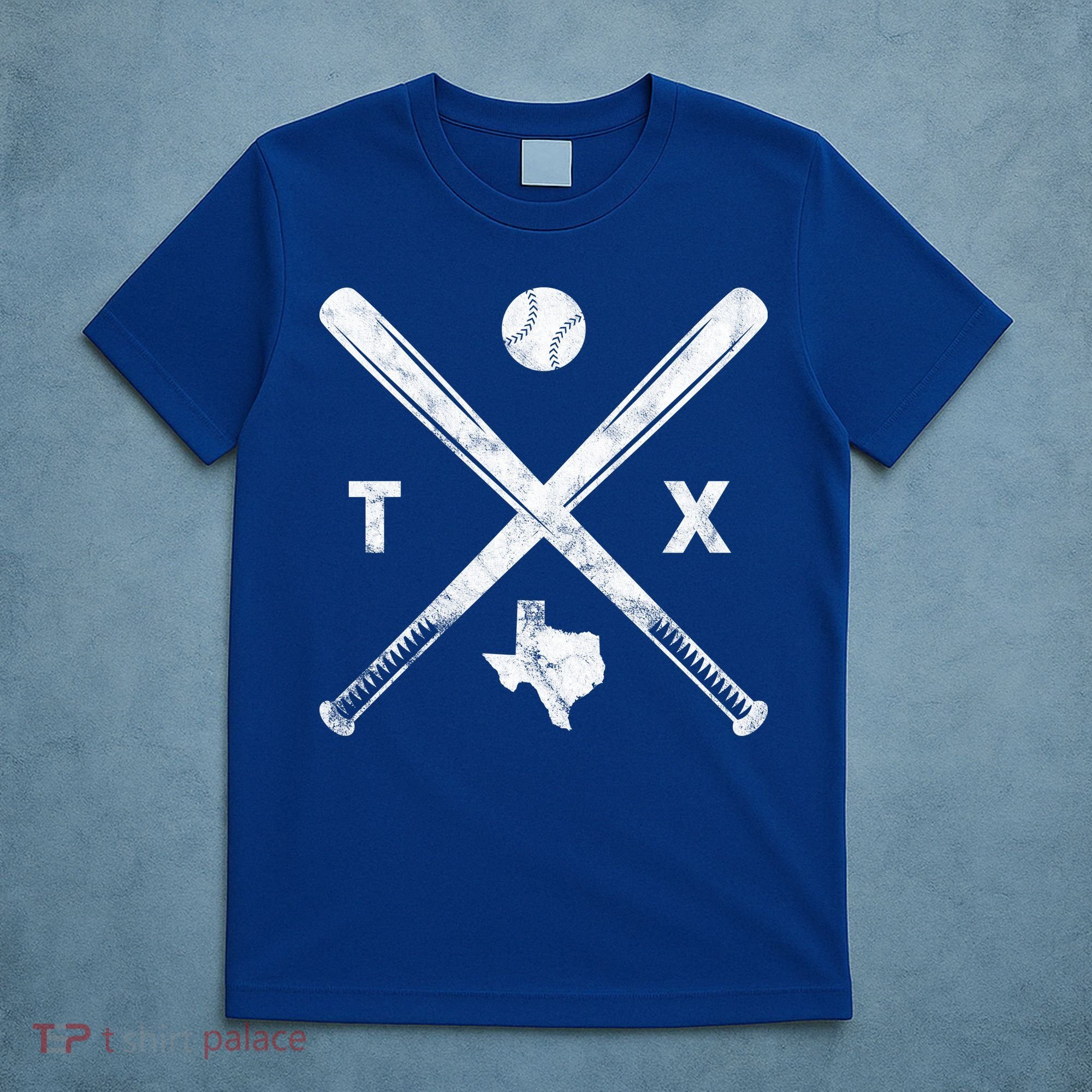 Texas Baseball Vintage Sport T-Shirt