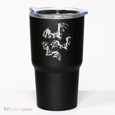Three Bats Vintage 90s Style Bat Tumbler