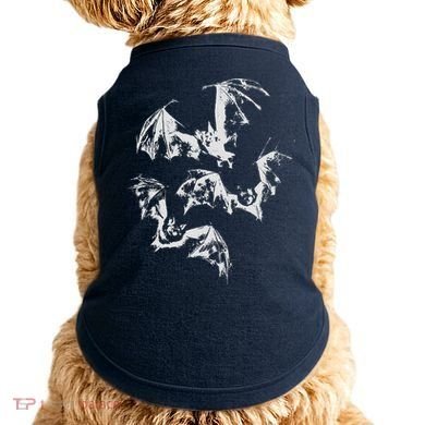 Three Bats Vintage 90s Style Bat Doggie Tank