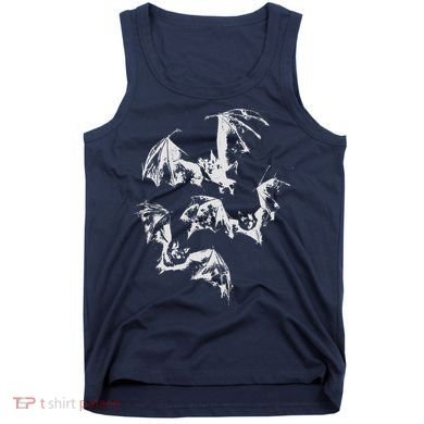 Three Bats Vintage 90s Style Bat Tank Top