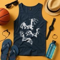 Three Bats Vintage 90s Style Bat Tank Top thumb 4
