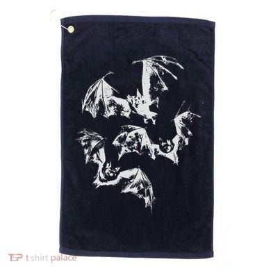 Three Bats Vintage 90s Style Bat Golf Towel