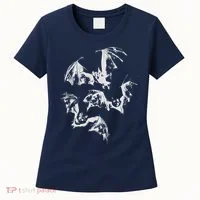 Three Bats Vintage 90s Style Bat Women's T-Shirt thumb 0