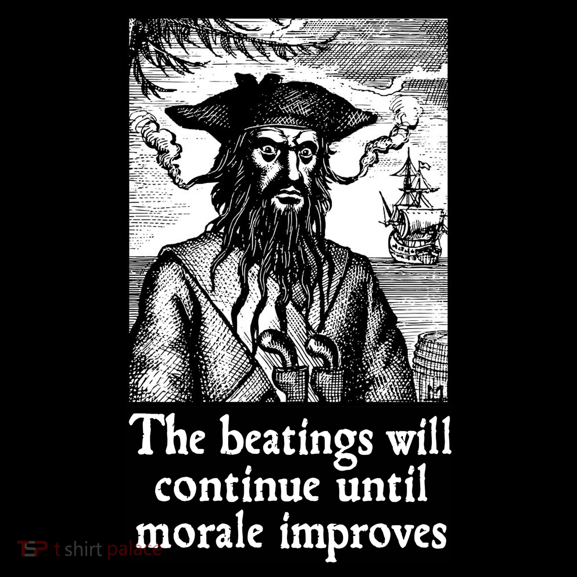 The Beatings Will Continue Until Morale Improves Sweatshirt
