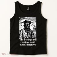 The Beatings Will Continue Until Morale Improves Tank Top thumb 2