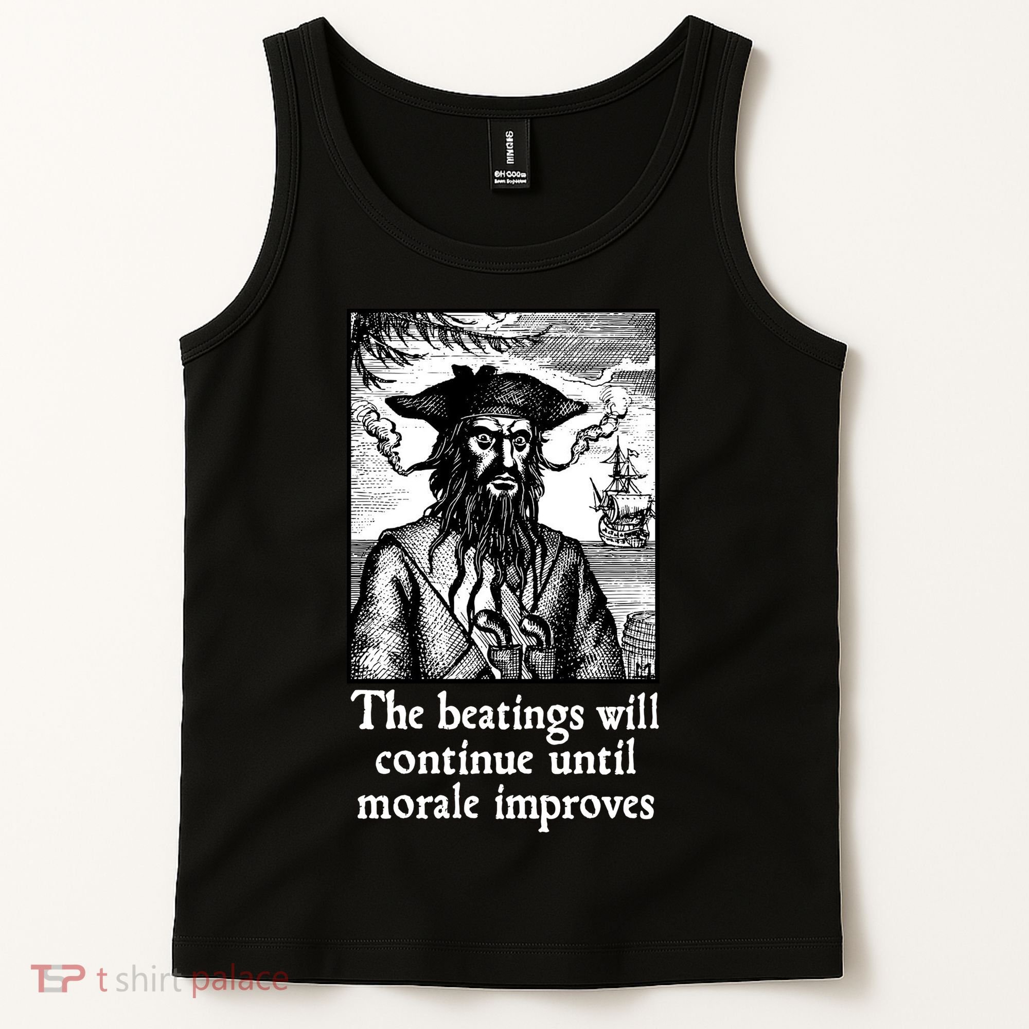 The Beatings Will Continue Until Morale Improves Tank Top
