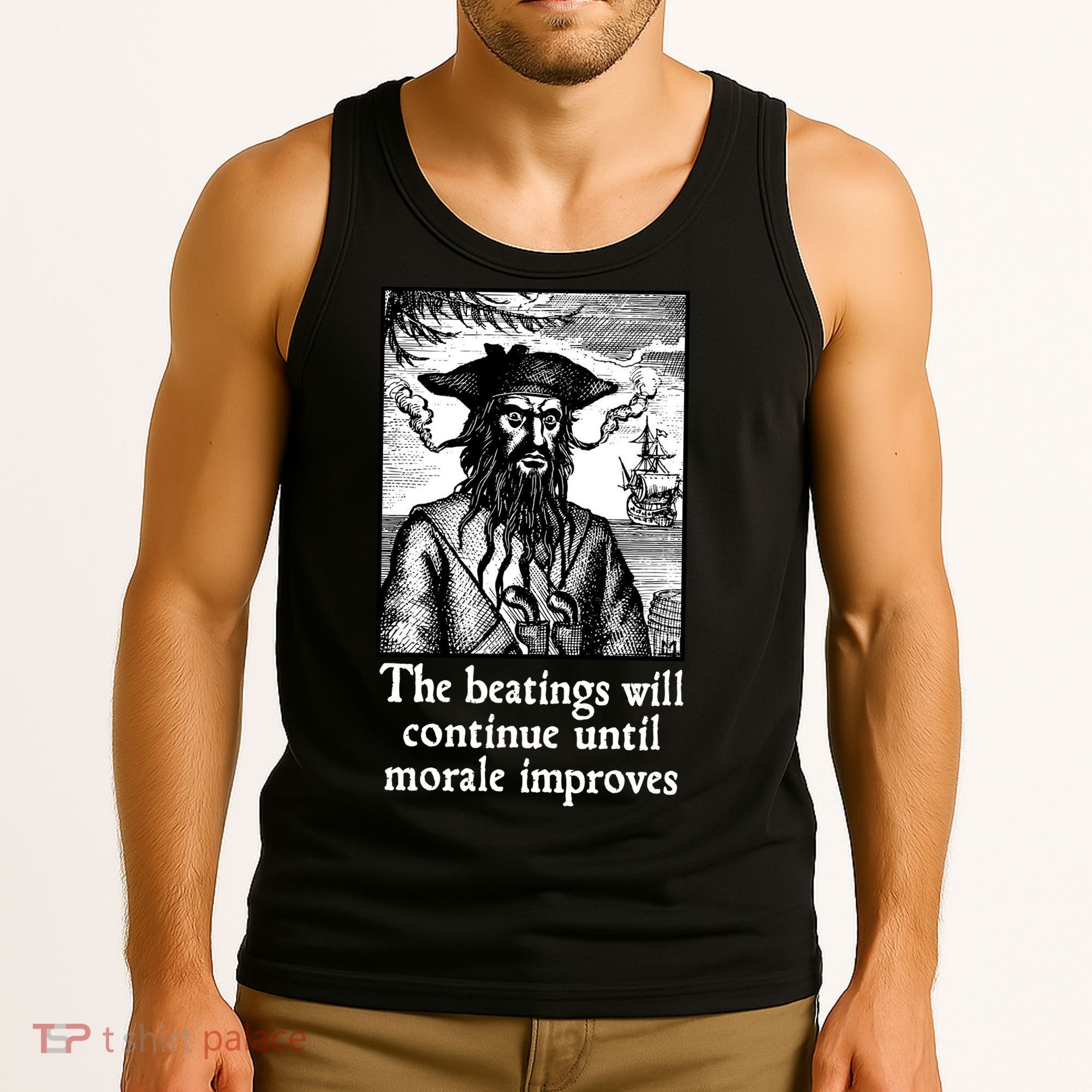 The Beatings Will Continue Until Morale Improves Tank Top