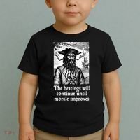 The Beatings Will Continue Until Morale Improves Toddler T-Shirt thumb 2