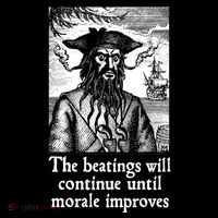 The Beatings Will Continue Until Morale Improves Kids Long Sleeve Shirt thumb 2