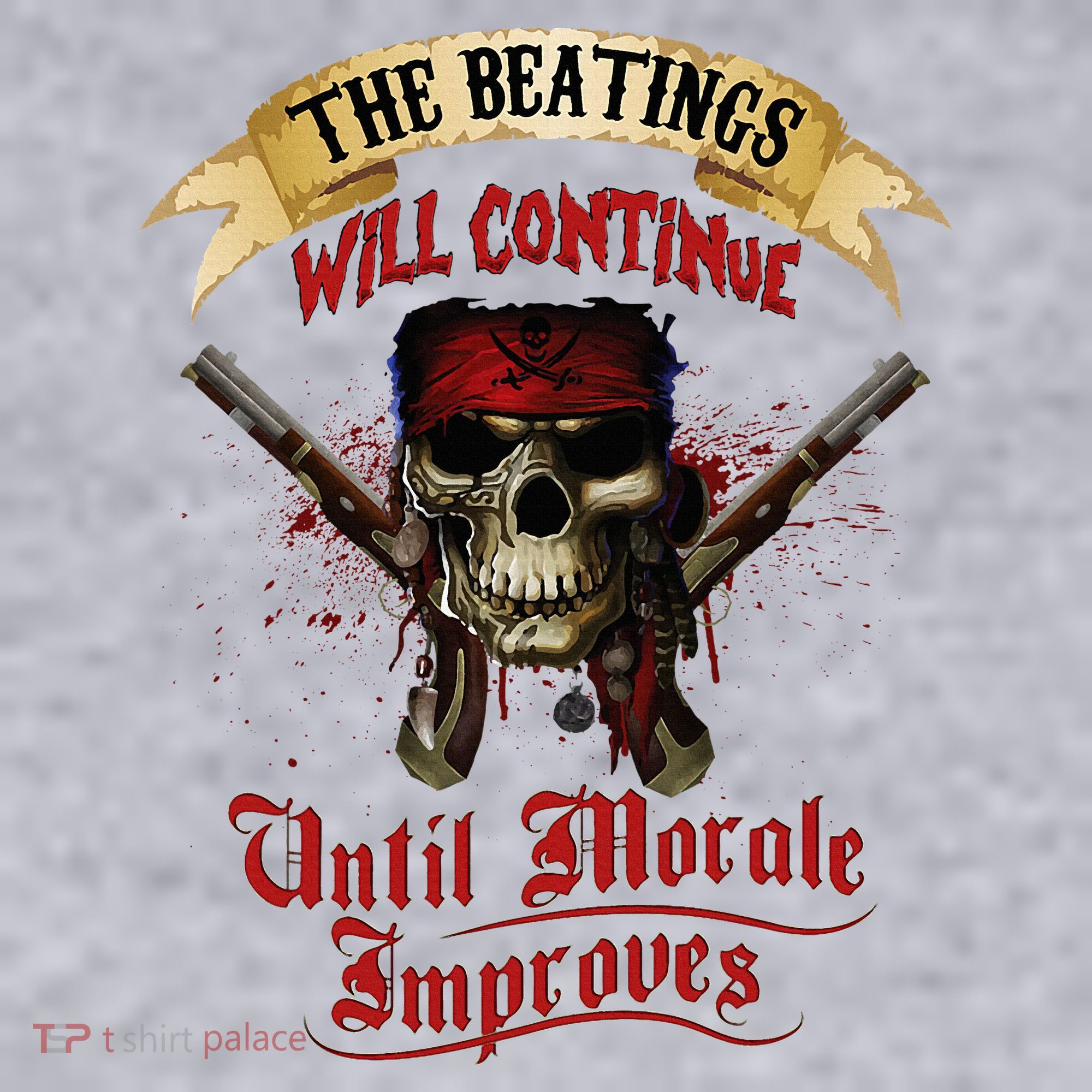 The Beatings Will Continue Until Morale Improves Women's Sweatshirt