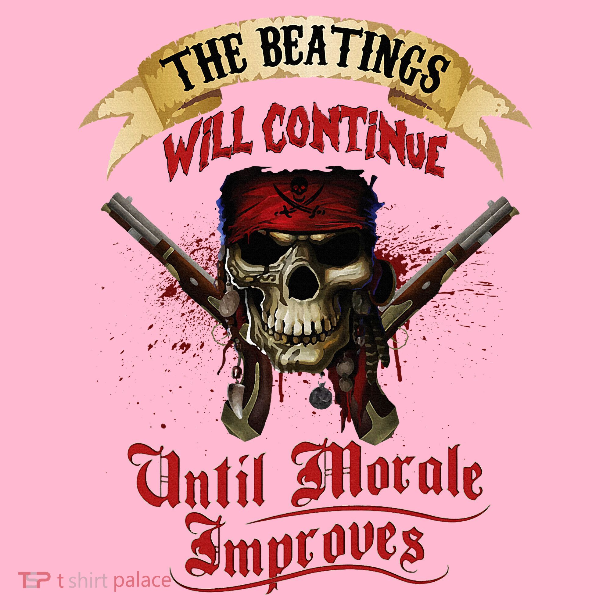 The Beatings Will Continue Until Morale Improves Coaster