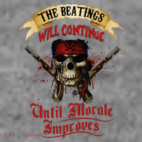 The Beatings Will Continue Until Morale Improves Toddler Hoodie thumb 2