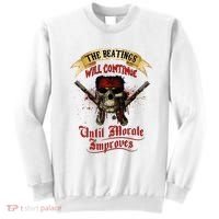 The Beatings Will Continue Until Morale Improves Sweatshirt thumb 0