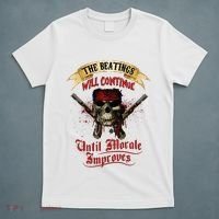 The Beatings Will Continue Until Morale Improves T-Shirt thumb 5