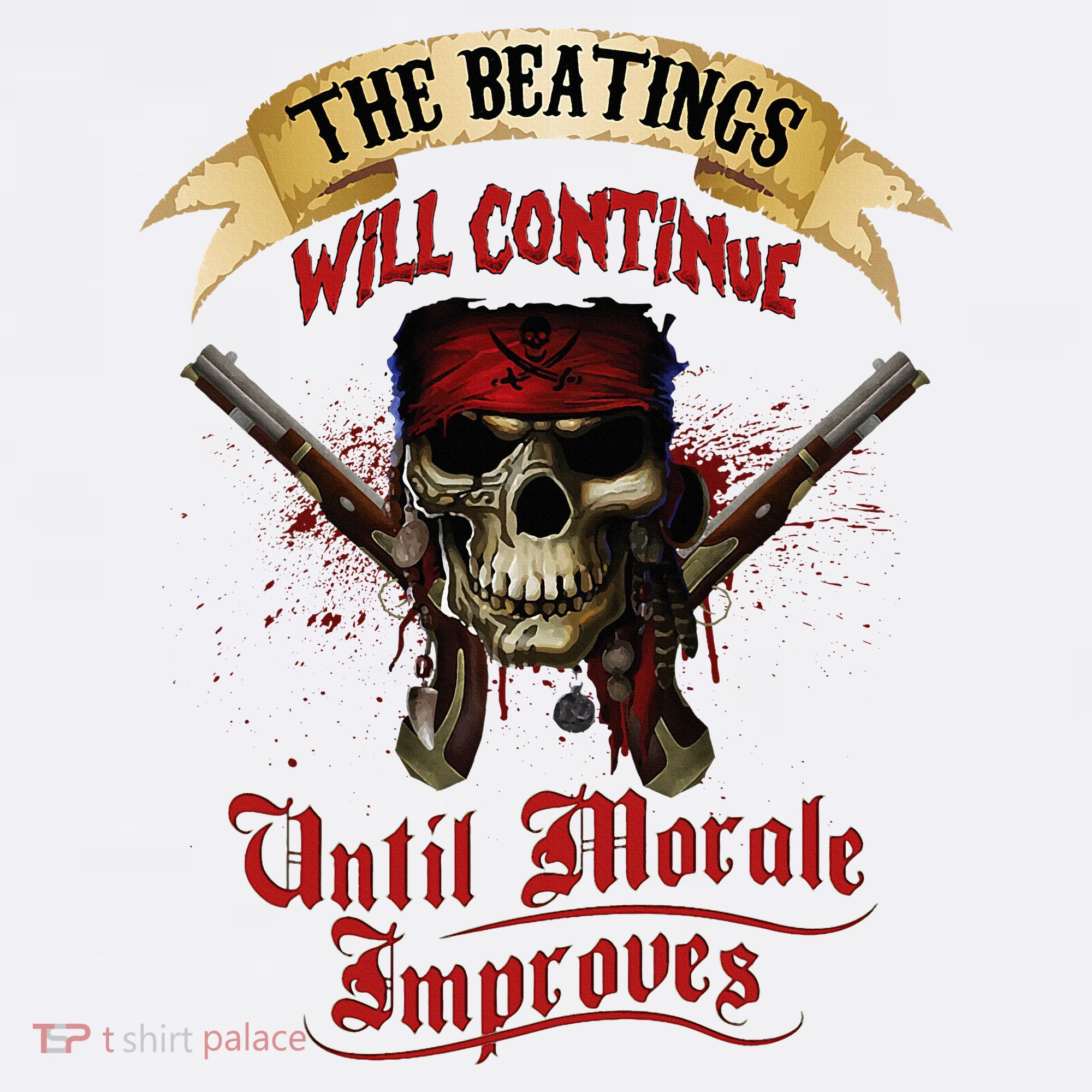 The Beatings Will Continue Until Morale Improves Bucket Hat