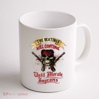 The Beatings Will Continue Until Morale Improves Coffee Mug thumb 1