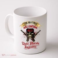 The Beatings Will Continue Until Morale Improves Coffee Mug thumb 0