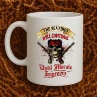 The Beatings Will Continue Until Morale Improves Coffee Mug thumb 2