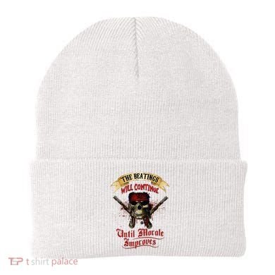 The Beatings Will Continue Until Morale Improves Beanie