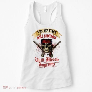 The Beatings Will Continue Until Morale Improves Women's Tank Top
