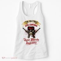The Beatings Will Continue Until Morale Improves Women's Tank Top thumb 0