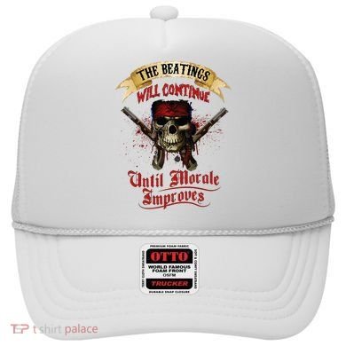 The Beatings Will Continue Until Morale Improves Hat