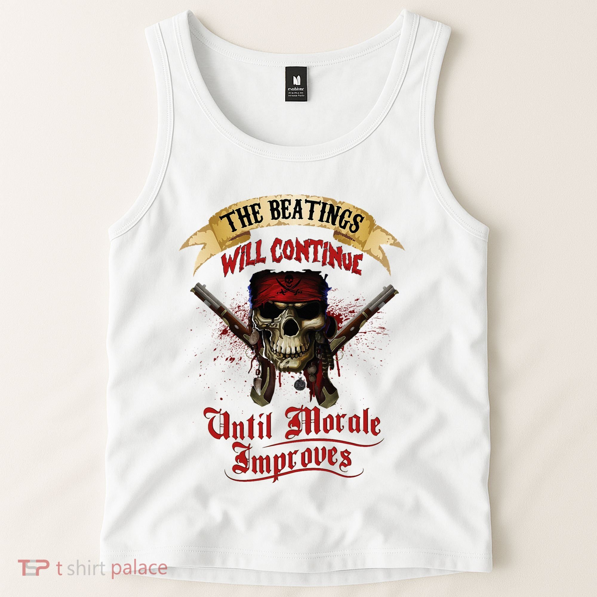 The Beatings Will Continue Until Morale Improves Tank Top
