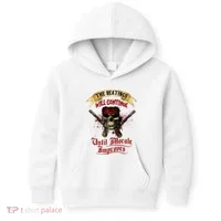 The Beatings Will Continue Until Morale Improves Kids Hoodie thumb 0