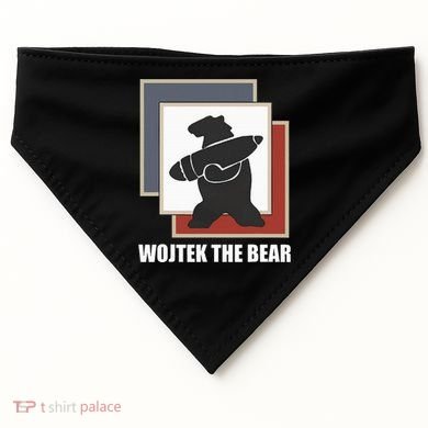 The Bear Wojtek Polish Bear USA-Made Doggie Bandana