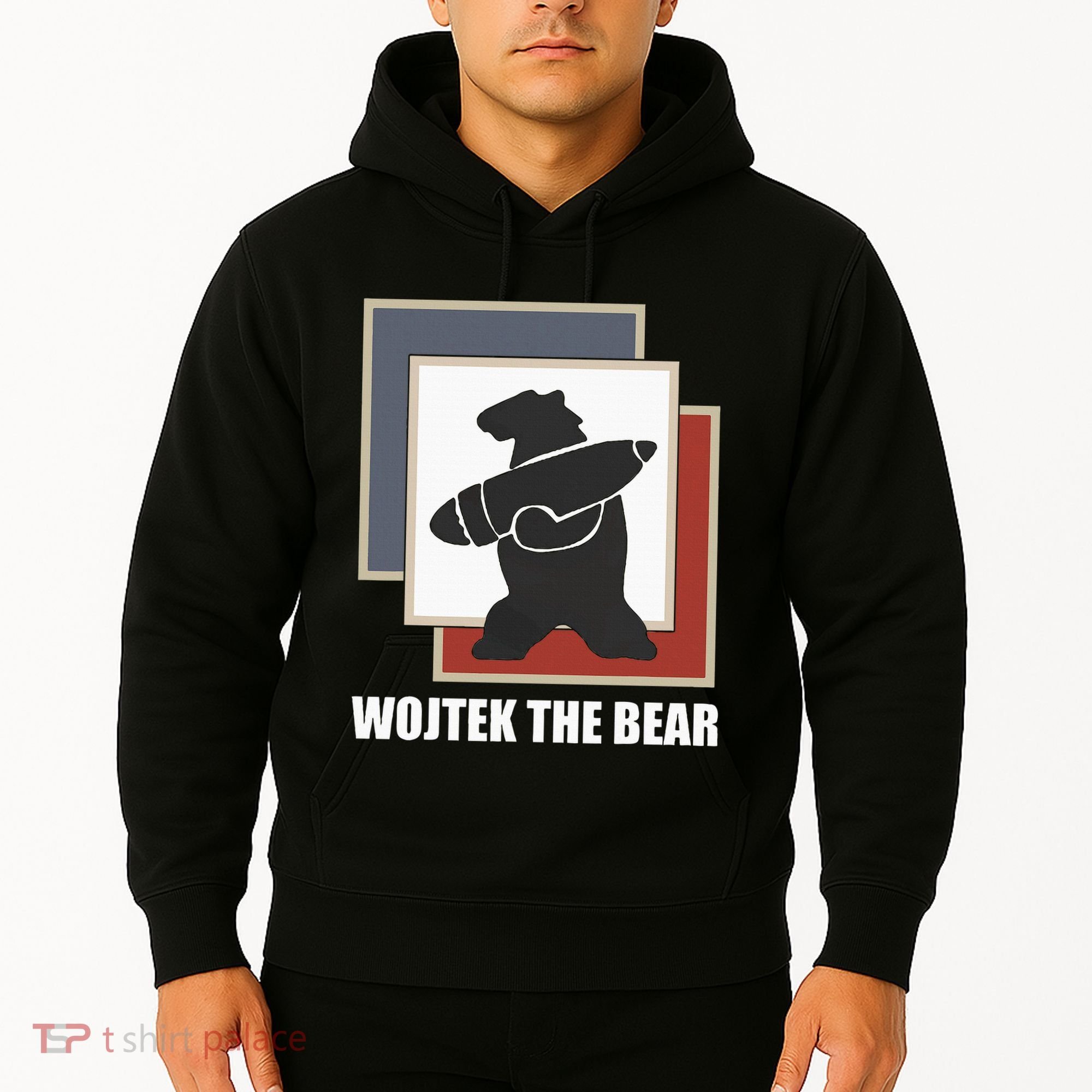 The Bear Wojtek Polish Bear Hoodie
