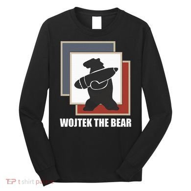 The Bear Wojtek Polish Bear Long Sleeve Shirt