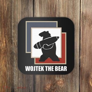 The Bear Wojtek Polish Bear Coaster