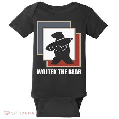 The Bear Wojtek Polish Bear Baby Bodysuit
