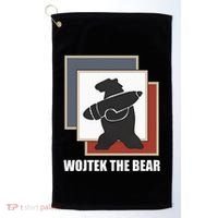 The Bear Wojtek Polish Bear Golf Towel thumb 0