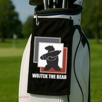 The Bear Wojtek Polish Bear Golf Towel thumb 2