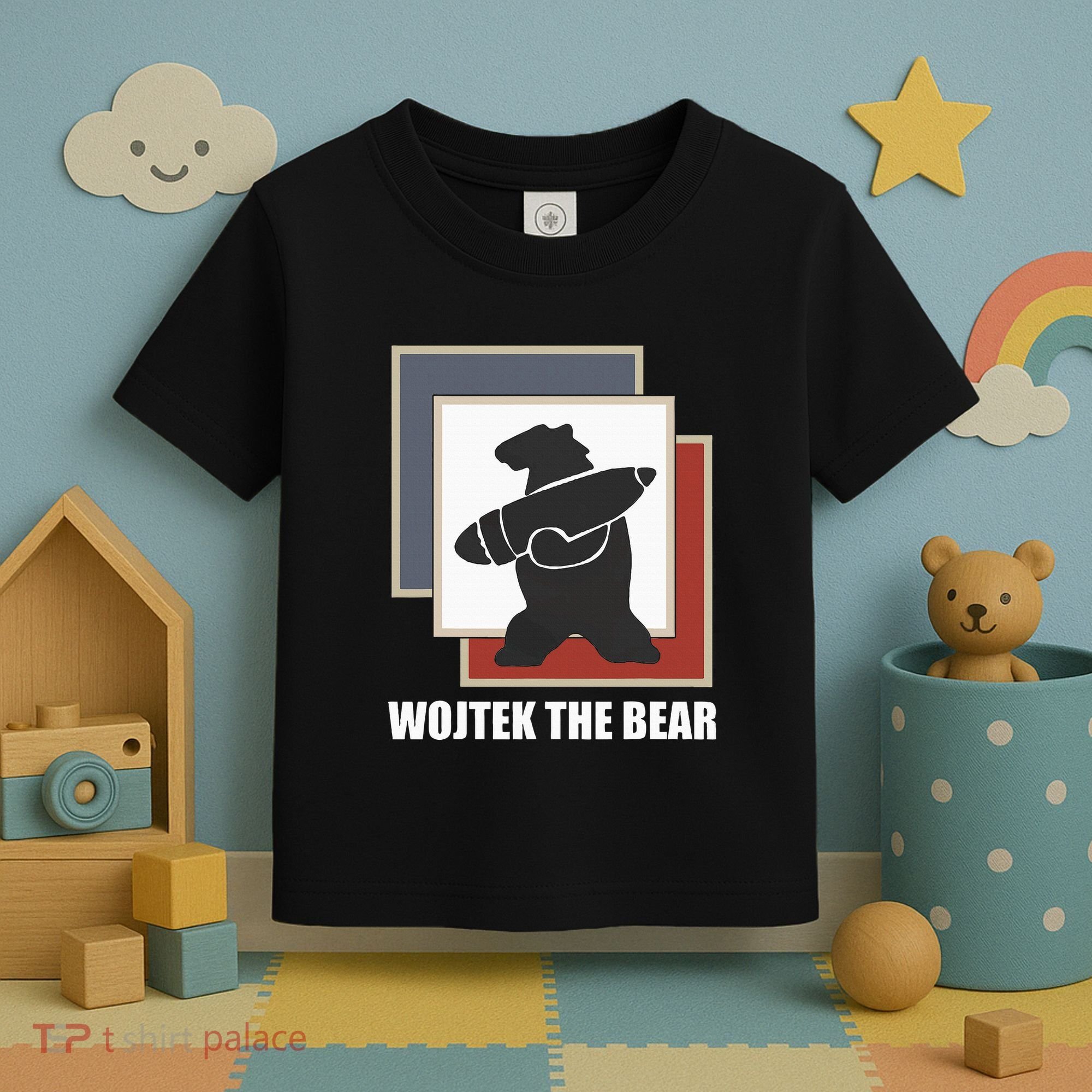The Bear Wojtek Polish Bear Toddler T-Shirt