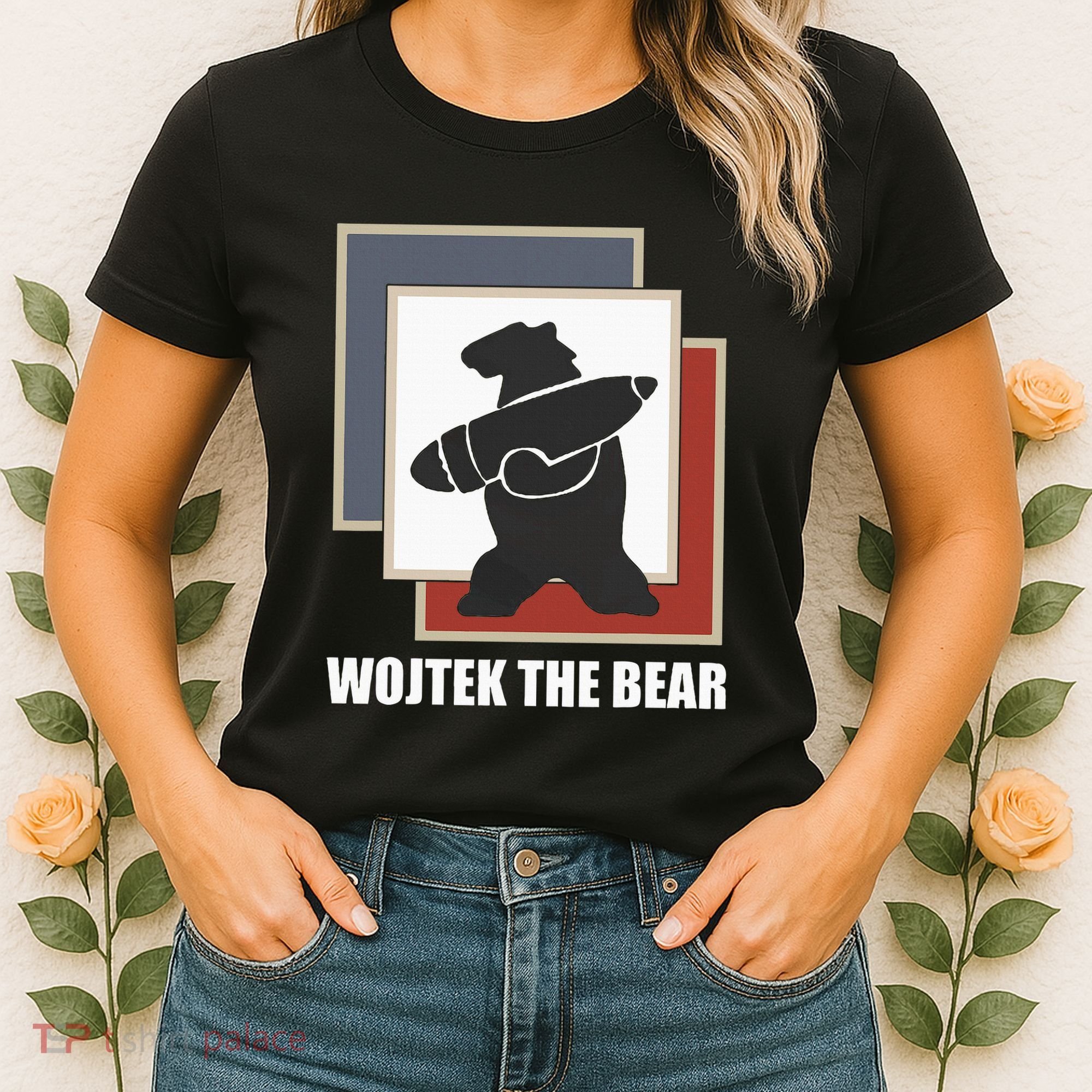The Bear Wojtek Polish Bear Women's T-Shirt