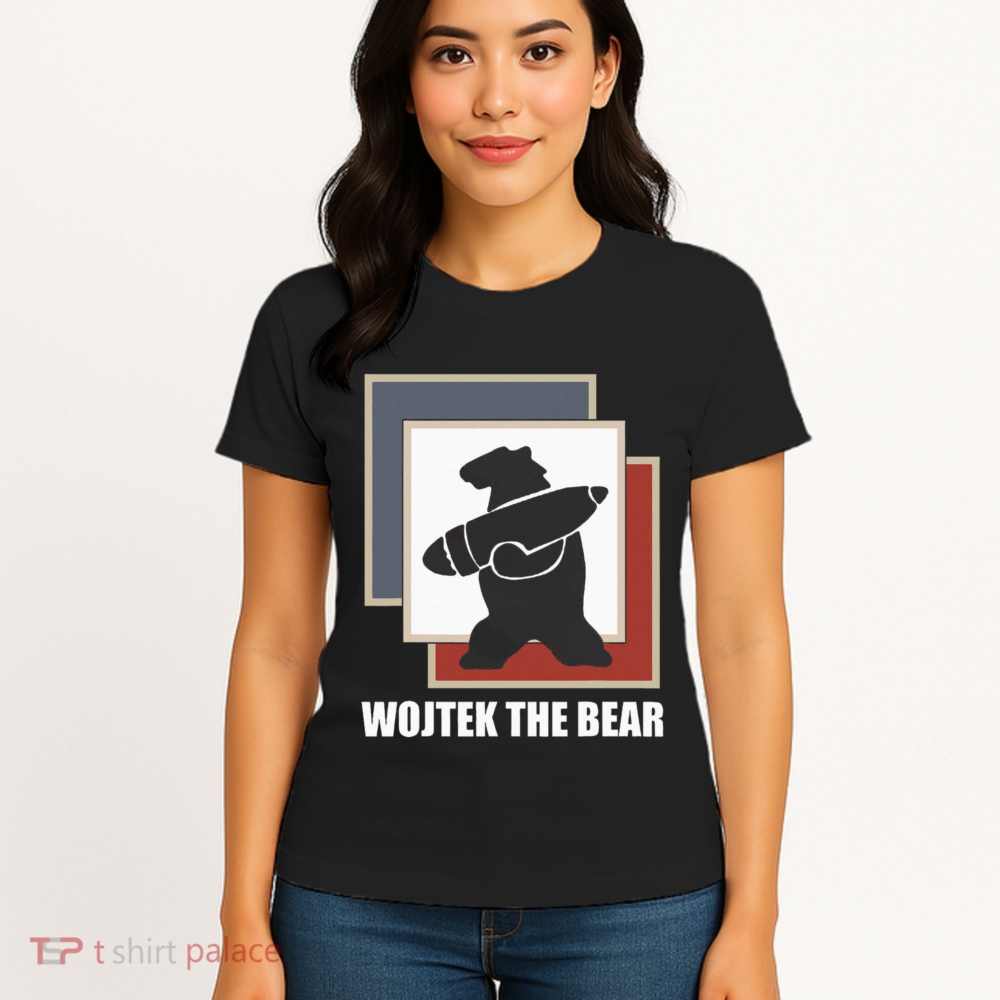 The Bear Wojtek Polish Bear Women's T-Shirt