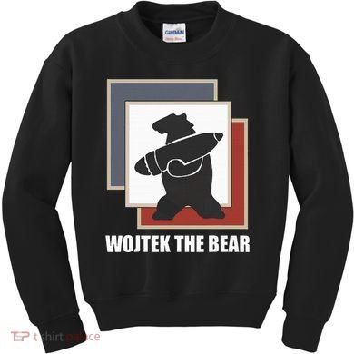 The Bear Wojtek Polish Bear Kids Sweatshirt