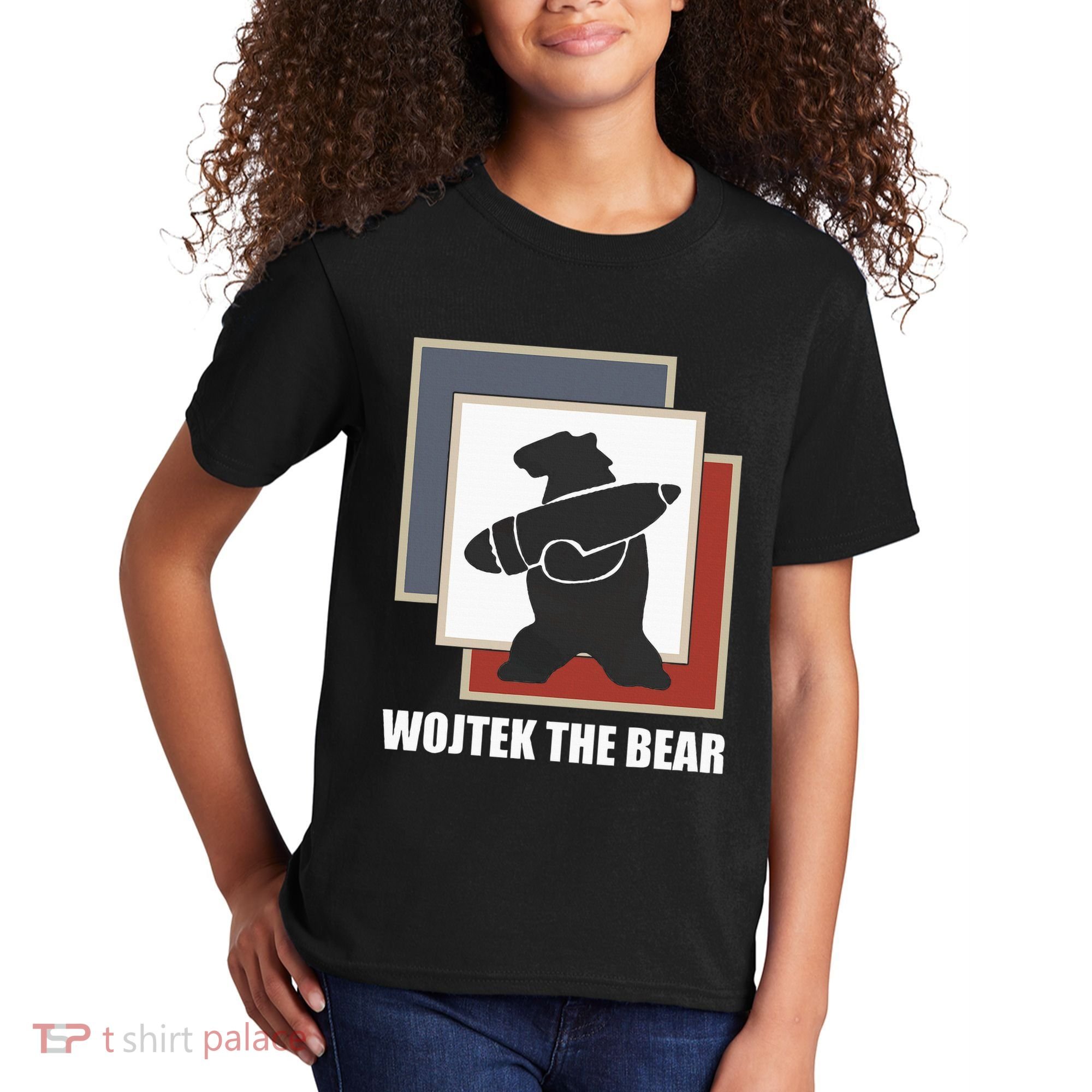 The Bear Wojtek Polish Bear Kids T-Shirt