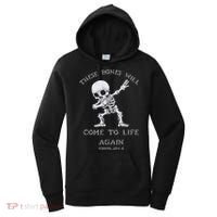 These Bones Will come to Life again Ezekiel 37:4 Bible Verse Women's Hoodie thumb 0