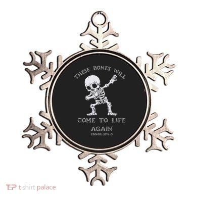 These Bones Will come to Life again Ezekiel 37:4 Bible Verse Ornament