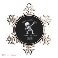These Bones Will come to Life again Ezekiel 37:4 Bible Verse Ornament thumb 0