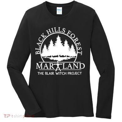 The Blair Witch Black Hills Forest Women's Long Sleeve Shirt