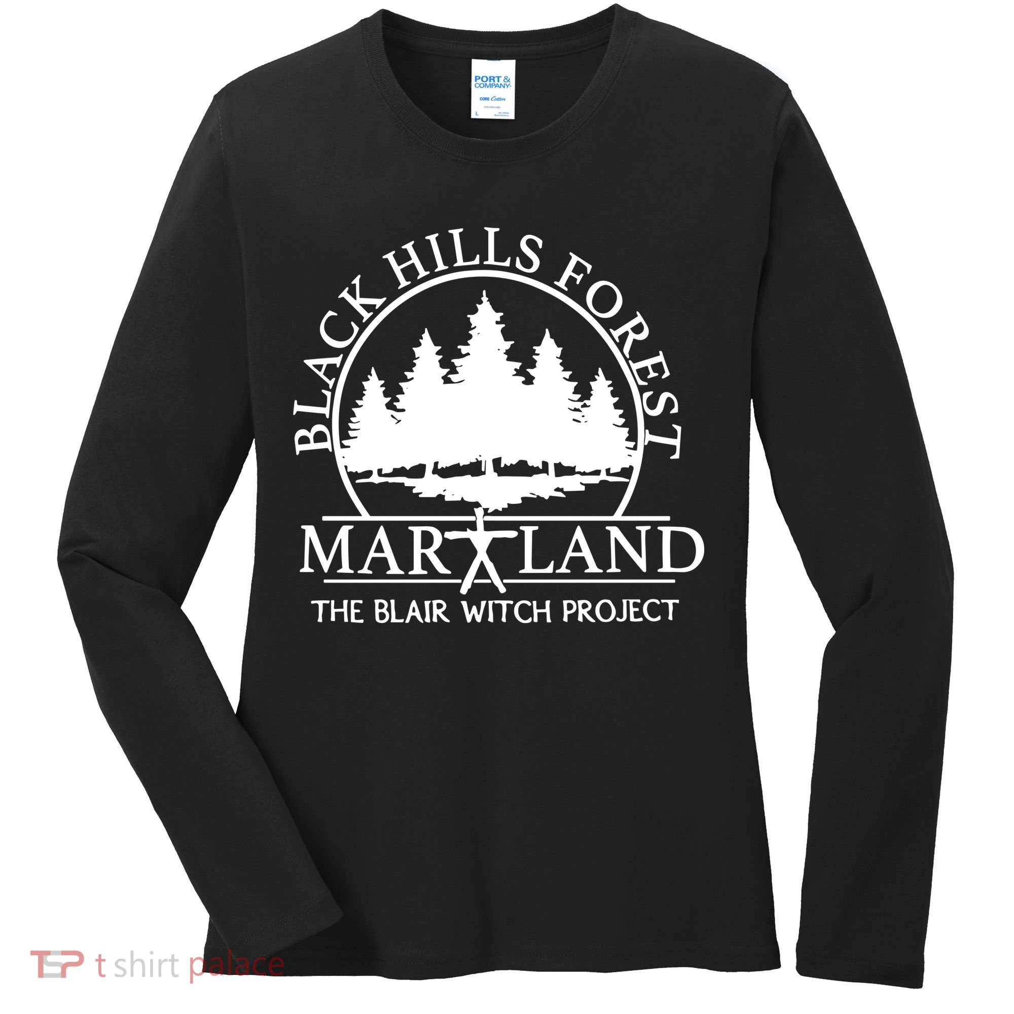 The Blair Witch Black Hills Forest Women's Long Sleeve Shirt