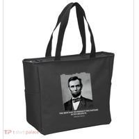 The Best Way To Predict The Future Is To Create It Abraham Lincoln Tote Bag thumb 2